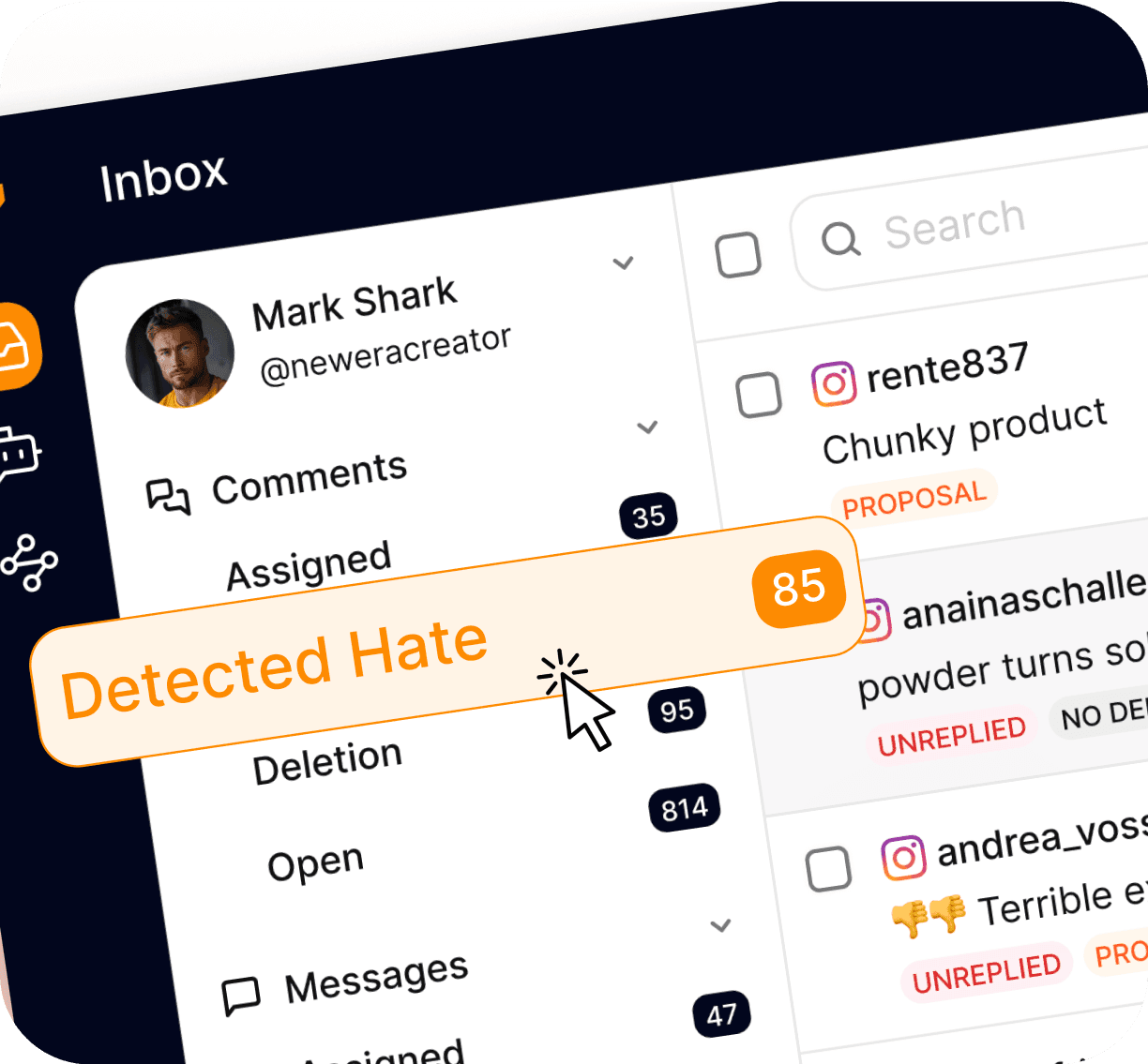 Hate detection